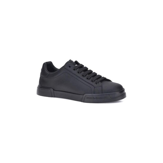 Dolce & Gabbana Dolce & Gabbana Leather Sneakers DO-CS2332A106580999-EU41.5/US8.5 1728,72470364320,Black,Dolce & Gabbana,EU41.5/US8.5,EU42.5/US9.5,Men,New with tags,Sneakers - Men - Shoes