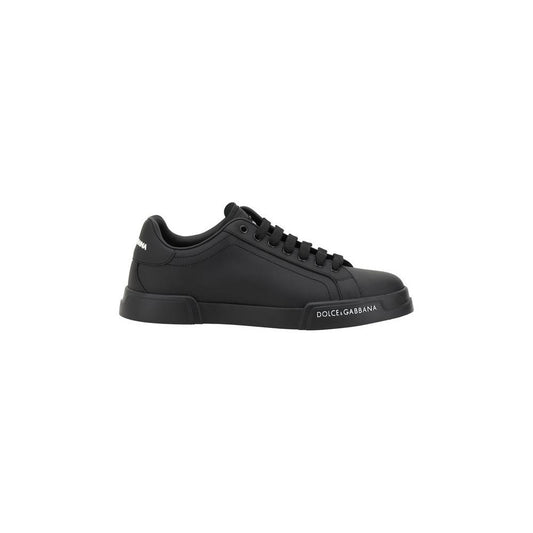 Dolce & Gabbana Dolce & Gabbana Leather Sneakers DO-CS2332AA3358B956-EU40/US7 1728,72470364320,Black,Dolce & Gabbana,EU40/US7,Men,Men - Shoes,New with tags,Shoes,Sneakers - Men - Shoes