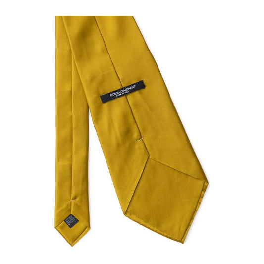Dolce & Gabbana Dolce & Gabbana Yellow Silk Ties & Bowty DO&-824766920048047 1728,67397976224,Accessories,Dolce & Gabbana,Men,Men - Accessories,New with tags,Ties & Bowties - Men - Accessories,Yellow