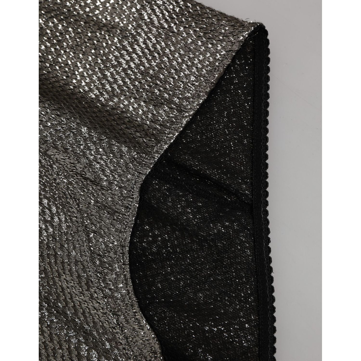 Dolce & Gabbana Gray Silk Stretch Slip Girdle Panty Underwear