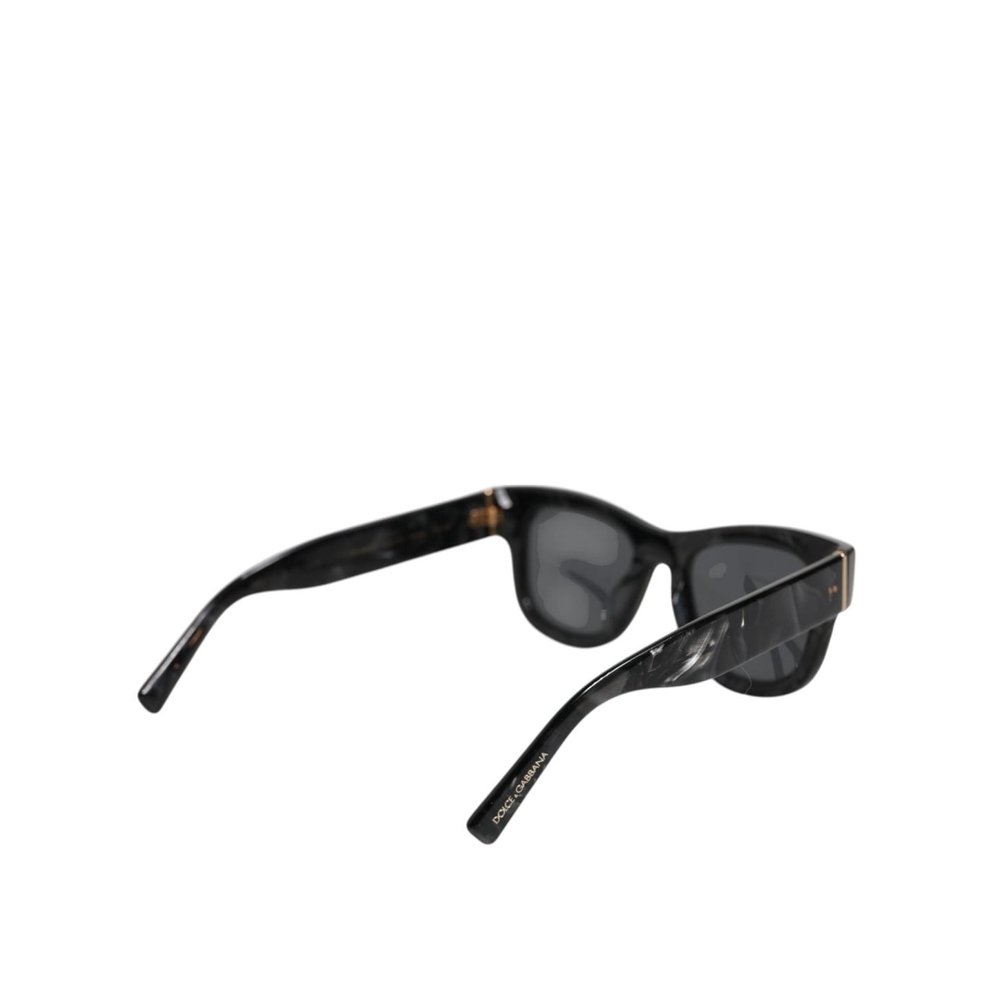 Dolce & Gabbana Pearl White Acetate Frame Domenico Deep Shades Sunglasses