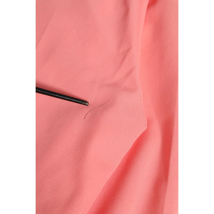 Dolce & Gabbana Pink High Waist Dress Tapered Trouser Pants