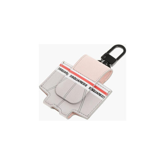 Dsquared² Dsquared² Faux Leather Airpods Case with Logoed Trim DSP681636GD 1728,74866327712,Bicolor,Dsquared²,Jewelry,Men,Men - Jewelry,New with tags,Other - Men - Jewelry