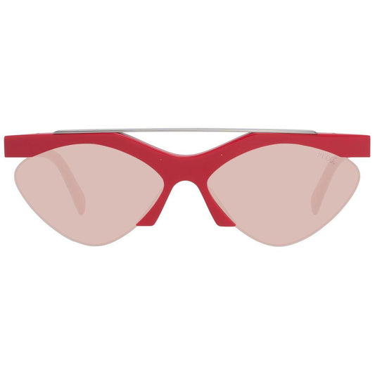 Emilio Pucci Emilio Pucci Red Metal Sunglasses EPEP01375966SAC 1728,67434610848,Emilio Pucci,New with tags,Red,Sunglasses for Women - Sunglasses,Women