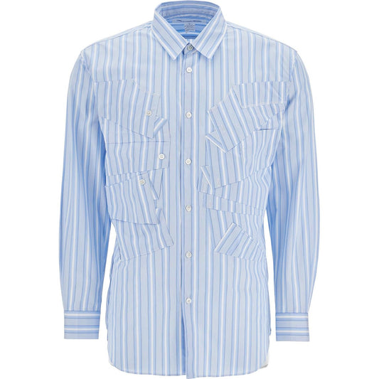 Comme Des Garçons Shirt in cotton poplin Shirts Comme Des Garcons Shirt Light Steel Blue