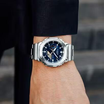 CASIO G-SHOCK Mod. OAK G-STEEL PETROL BLUE WATCHES CASIO G-SHOCK Tan