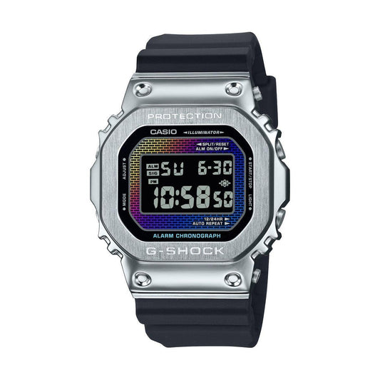 G-SHOCK Mod. THE ORIGIN METAL COVERED -  RAINBOW BRICK WALL SERIE WATCHES CASIO G-SHOCK Light Gray