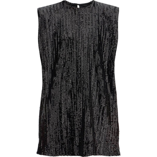 Golden Goose sequin mini dress. Dresses Golden Goose Black