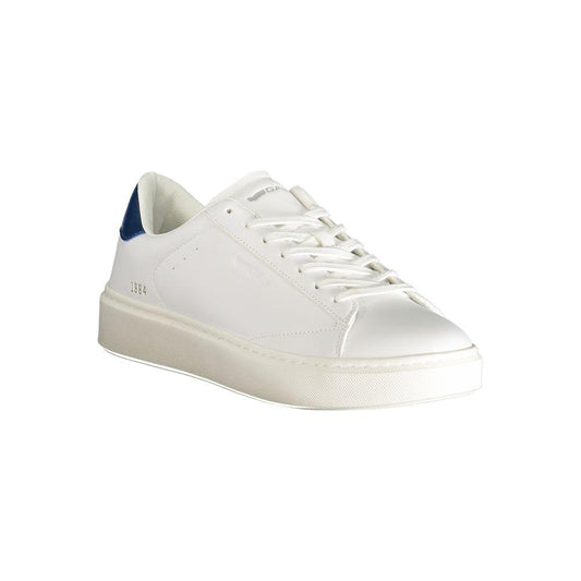 Gas Gas White Polyester Men Sneaker GA-38595-EU43/US10 1728,67403481248,EU43/US10,EU45/US12,Gas,Men,Men - Shoes,New with tags,Shoes,Sneakers - Men - Shoes,White