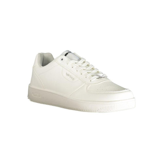 Gas Gas White Polyester Men Sneaker GA-38598-EU42/US9 1728,67403481248,EU42/US9,Gas,Men,Men - Shoes,New with tags,Shoes,Sneakers - Men - Shoes,White