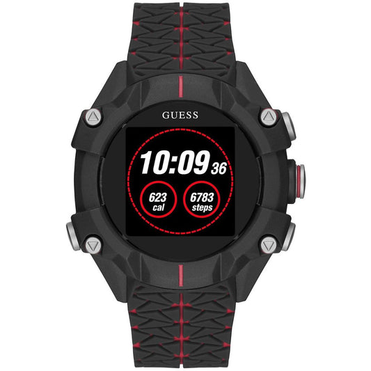 Guess Black Resin Digital Watch