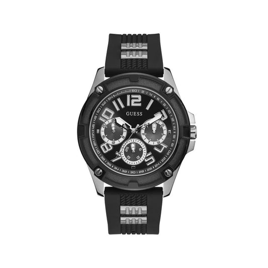 Guess Guess Black Synthetic Watch GUGW0051G1AC 1728,67434610848,Black,Guess,Men,New with tags,Watches for Men - Watches