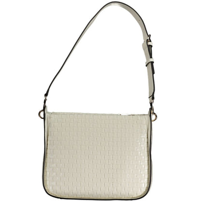 Guess Jeans Bianco Poliuretano Woman Handbag