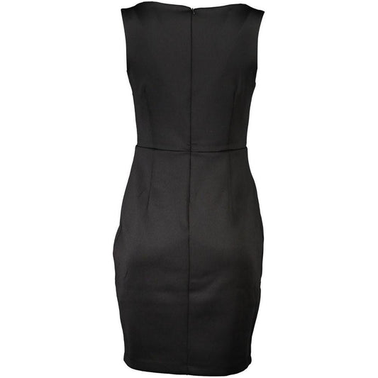 Guess Jeans Guess Jeans Chic Black Contrast Detail Dress with Wide Neckline GU-27977-XS 1728,67403481248,Black,Dresses - Women - Clothing,Guess Jeans,L,New with tags,Women,XS