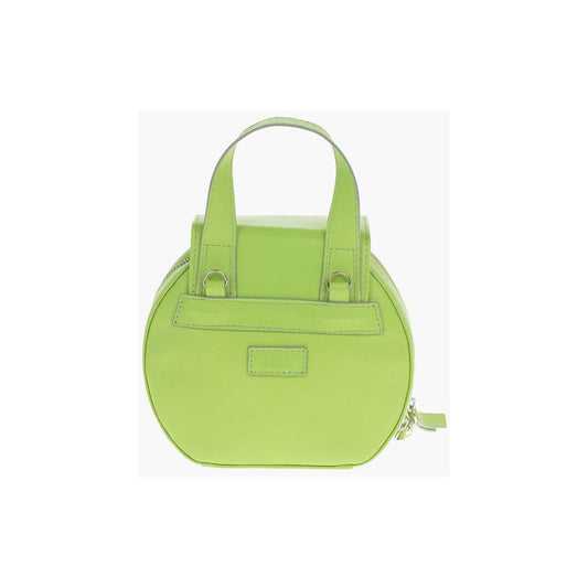 Ixos Ixos Leather CINCILLA Mini Shoulder Bag with Silver Logo IXP466869GD 1728,74866327712,Bags,Green,Ixos,New with tags,Shoulder Bags - Women - Bags,Women,Women - Bags