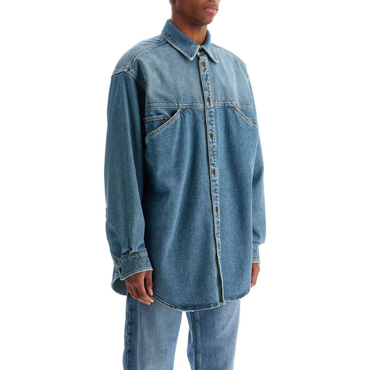Moschino denim shirt with pockets Shirts Moschino Dim Gray