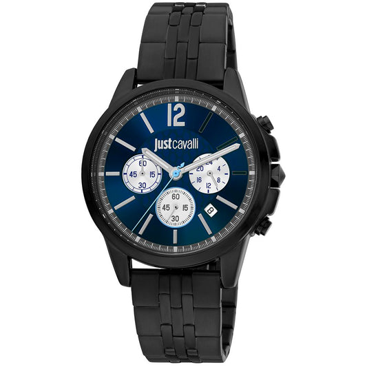 Just Cavalli Just Cavalli Black Men Watch JU-1042324 1728,67345776800,Black,Just Cavalli,Men,New with tags,Watches for Men - Watches