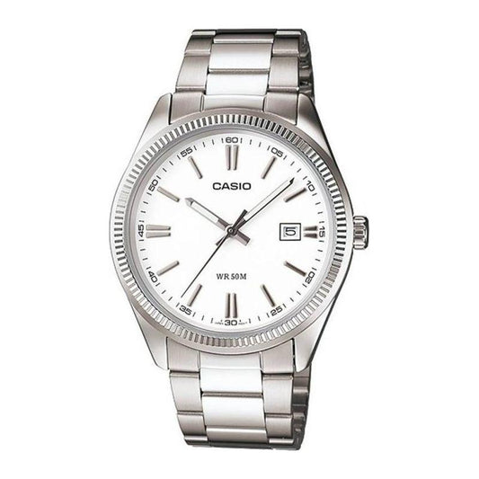 CASIO COLLECTION Mod. LADY DATE - WHITE WATCHES CASIO COLLECTION & VINTAGE Light Gray