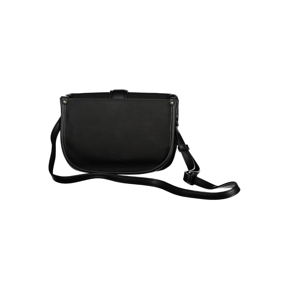 La Martina Nero Polyurethane Women Shoulder Bag