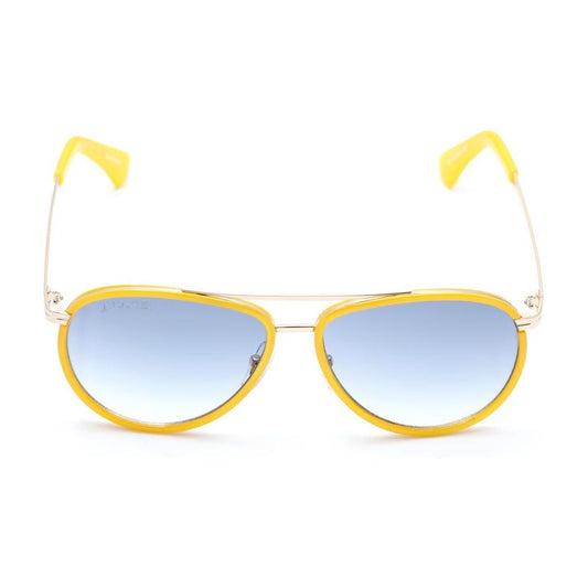 Lancaster Lancaster Yellow Metal Sunglasses LASLA07343AC 1728,67434610848,Lancaster,New with tags,Sunglasses,Sunglasses for Women - Sunglasses,Women,Yellow