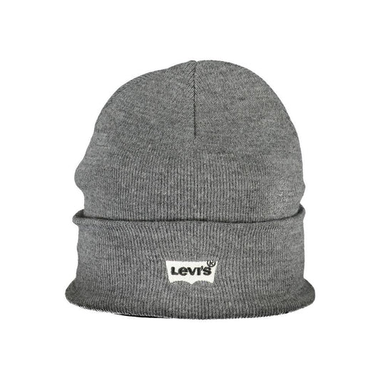 Levi's Levi's Gray Acrylic Hats & Cap LE-26644 1728,67403481248,Gray,Hats & Caps - Men - Accessories,Levi's,Men,New with tags