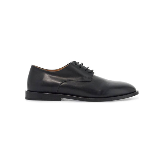 Marsell black calf leather derby shoes with glossy finish Lace-ups Marsell Dark Slate Gray