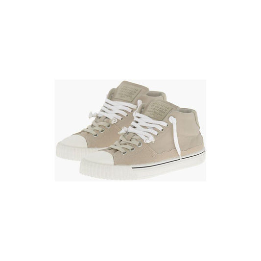 Maison Margiela Maison Margiela MM22 Distressed Effect Leather High-Top Sneakers MA-P594330-EU39/US6 1728,74866327712,Beige,EU39/US6,EU40/US7,EU42/US9,Maison Margiela,Men,Men - Shoes,New with tags,Shoes,Sneakers - Men - Shoes