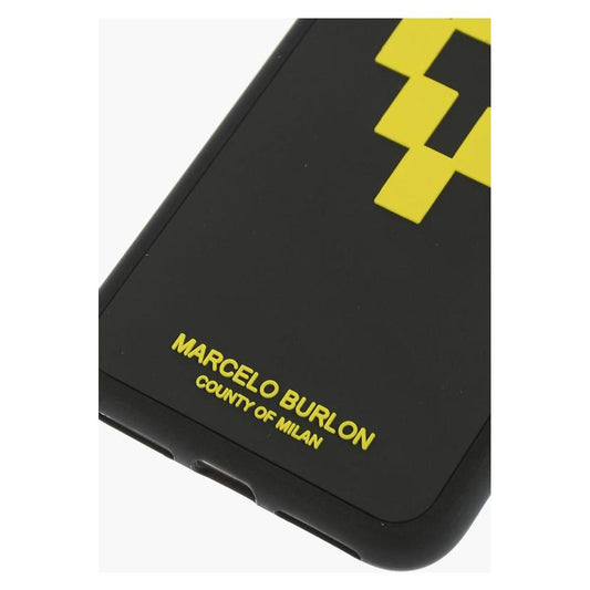 Marcelo Burlon Marcelo Burlon embossed printed CROSS 3D XS iphone case MAP410210GD 1728,74866327712,Black,Jewelry,Marcelo Burlon,Men,Men - Jewelry,New with tags,Other - Men - Jewelry
