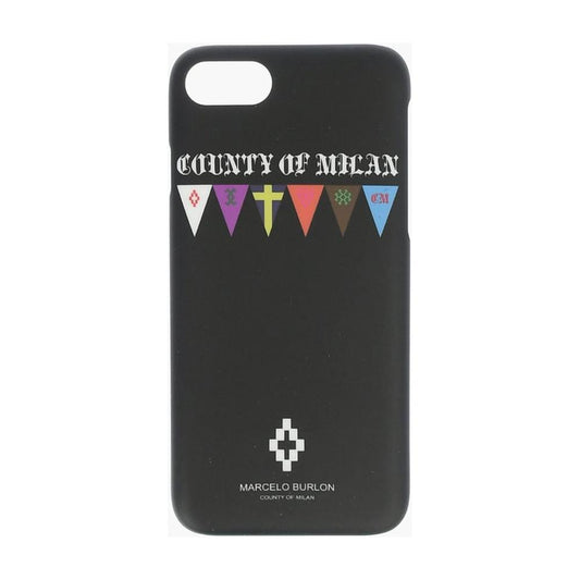 Marcelo Burlon Marcelo Burlon embossed printed FLAGS SIDES 7 Iphone case MAP410185GD 1728,74866327712,Black,Jewelry,Marcelo Burlon,Men,Men - Jewelry,New with tags,Other - Men - Jewelry