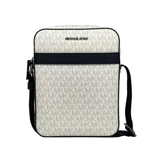 Michael Kors Michael Kors Cooper Medium Flight Crossbody Bag White 99662 1728,67346104480,Bags - Men - Bags,Michael Kors,New with tags