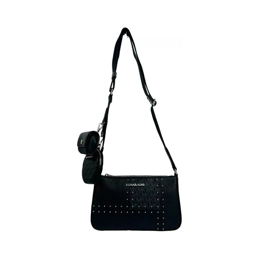 Michael Kors Michael Kors Crossbody Tech Attachment Bag Purse Black 81202 1728,67346104480,Crossbody Bags - Women - Bags,Michael Kors,New with tags