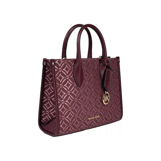 Michael Kors Michael Kors Mirella Small Top Zip Crossbody Tote Bag Oxblood 83554 1728,67346104480,Crossbody Bags - Women - Bags,Michael Kors,New with tags,Tote Bags - Women - Bags