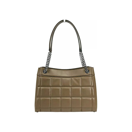 Michael Kors Michael Kors Susan Medium Chain Shoulder Tote Bag Driftwood 13008 1728,67346104480,Michael Kors,New with tags,Shoulder Bags - Women - Bags,Tote Bags - Women - Bags