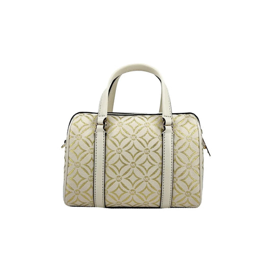 Michael Kors Michael Kors Travel Small Pebbled Leather Duffle Crossbody Handbag Pale Gold Multi 77362 1728,67346104480,Crossbody Bags - Women - Bags,Michael Kors,New with tags