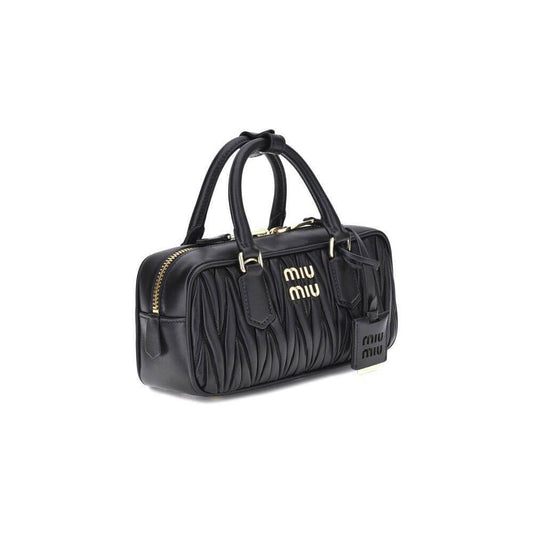 Miu Miu-Miu Miu Arcadie Shoulder Bag-1728,72470364320,Bags,Black,Miu Miu,New with tags,Shoulder Bags - Women - Bags,Women,Women - Bags-MI5BB142VOONAN88F0002BB