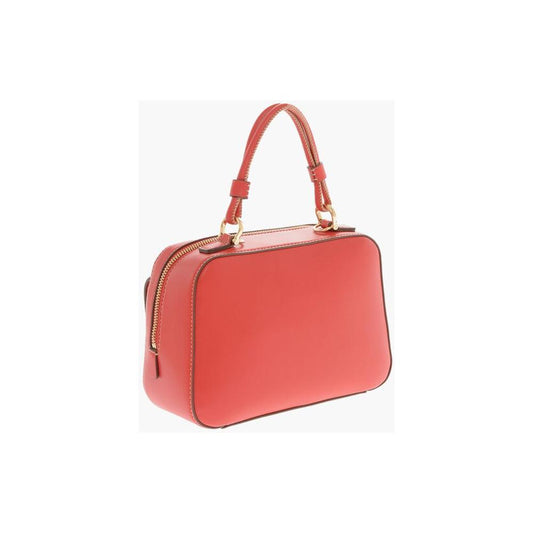 Moschino Moschino LOVE Faux Leather Handbag with Visible Stitching MOP483459GD 1728,74866327712,Bags,Moschino,New with tags,Red,Tote Bags - Women - Bags,Women,Women - Bags