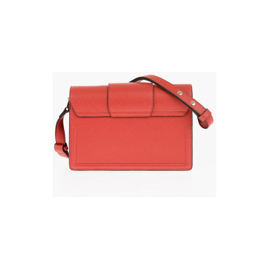 Moschino Moschino LOVE Faux Leather LOVE BRIDGE Shoulder Bag with Double Heart MOP537830GD 1728,74866327712,Bags,Moschino,New with tags,Red,Shoulder Bags - Women - Bags,Women,Women - Bags