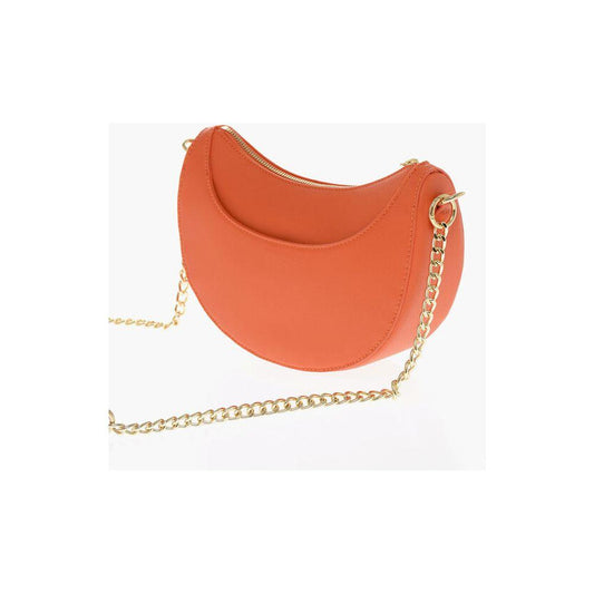 Moschino Moschino LOVE Saffiano Faux Leather hobo Bag with Embossed Heart MOP554750GD 1728,74866327712,Bags,Moschino,New with tags,Orange,Shoulder Bags - Women - Bags,Women,Women - Bags