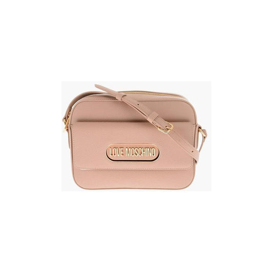 Moschino Moschino LOVE Textured Faux Leather Camera Bag with Maxi Pocket MOP447172GD 1728,74866327712,Bags,Beige,Moschino,New with tags,Shoulder Bags - Women - Bags,Women,Women - Bags