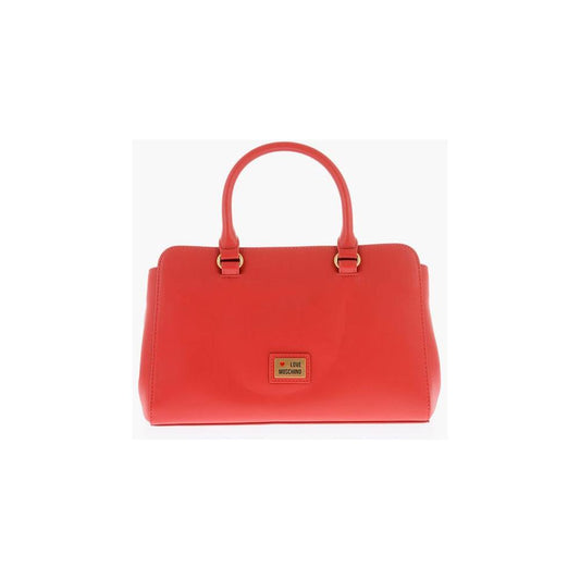 Moschino Moschino LOVE removable shoulder strap faux leather HEART BIT bag MOP447144GD 1728,74866327712,Bags,Moschino,New with tags,Red,Tote Bags - Women - Bags,Women,Women - Bags