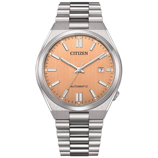CITIZEN Mod. TSUYOSA Automatic - SALMON PINK WATCHES CITIZEN Rosy Brown