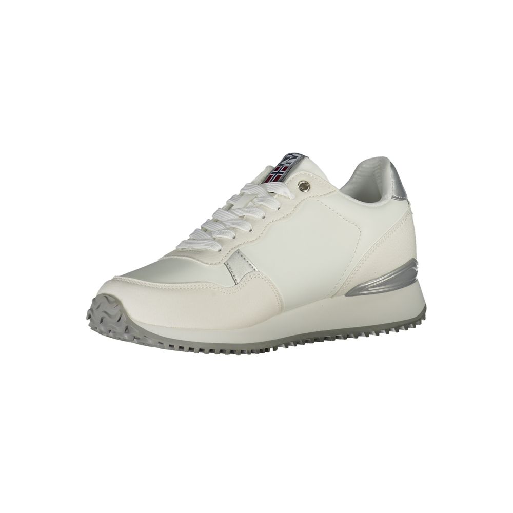 Napapijri Bianco Polyurethane Women Sneaker