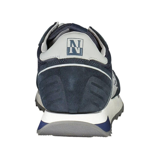 Napapijri Napapijri Blue Leather Mens Sneaker NA-37706-EU44/US11 1728,67403481248,Blue,EU44/US11,Men,Men - Shoes,Napapijri,New with tags,Shoes,Sneakers - Men - Shoes