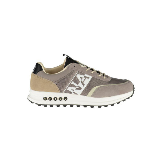 Napapijri Napapijri Sleek Laced Sports Sneakers with Contrast Accents NA-23106-EU40/US7 1728,67403481248,EU40/US7,EU44/US11,Gray,Men,Napapijri,New with tags,Sneakers - Men - Shoes