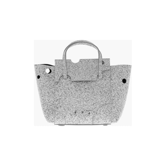 Off-White Off-White Marble Effect Leather BURROW Tote Bag OFP597806GD 1728,74866327712,Bags,Gray,New with tags,Off-White,Tote Bags - Women - Bags,Women,Women - Bags