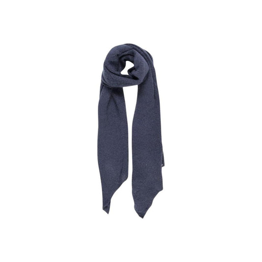 Pieces Pieces Blue Recycled Polyester Scarf PI-14837400010-ONE SIZE 1728,71956299936,Blue,New with tags,One Size,Pieces,Scarves - Women - Accessories,Women