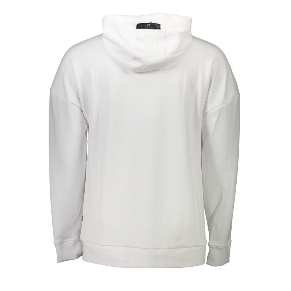 Plein Sport Bianco Cotton Men's Sweatshirt