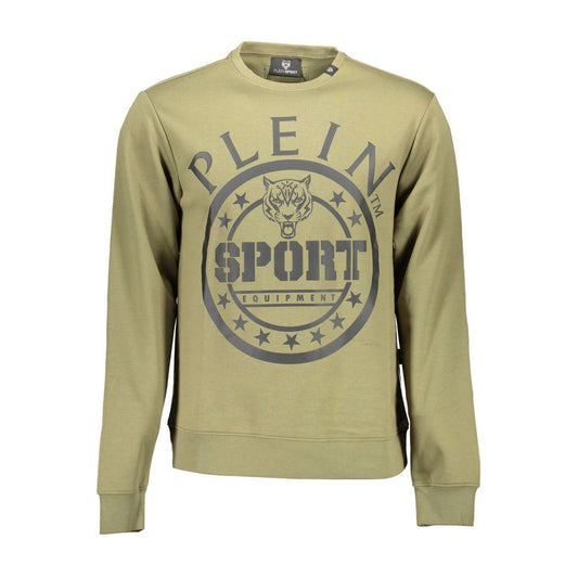 Plein Sport Verde Cotton Men Sweatshirt