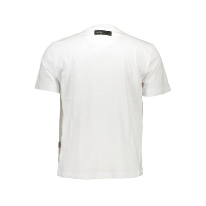 Plein Sport White Cotton Men T-shirt