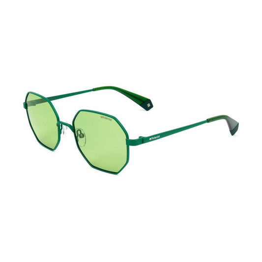 Polaroid Polaroid Green Metal Sunglasses POPLD6067S1EDUCAC 1728,67434610848,Green,New with tags,Polaroid,Unisex,Unisex Sunglasses - Sunglasses